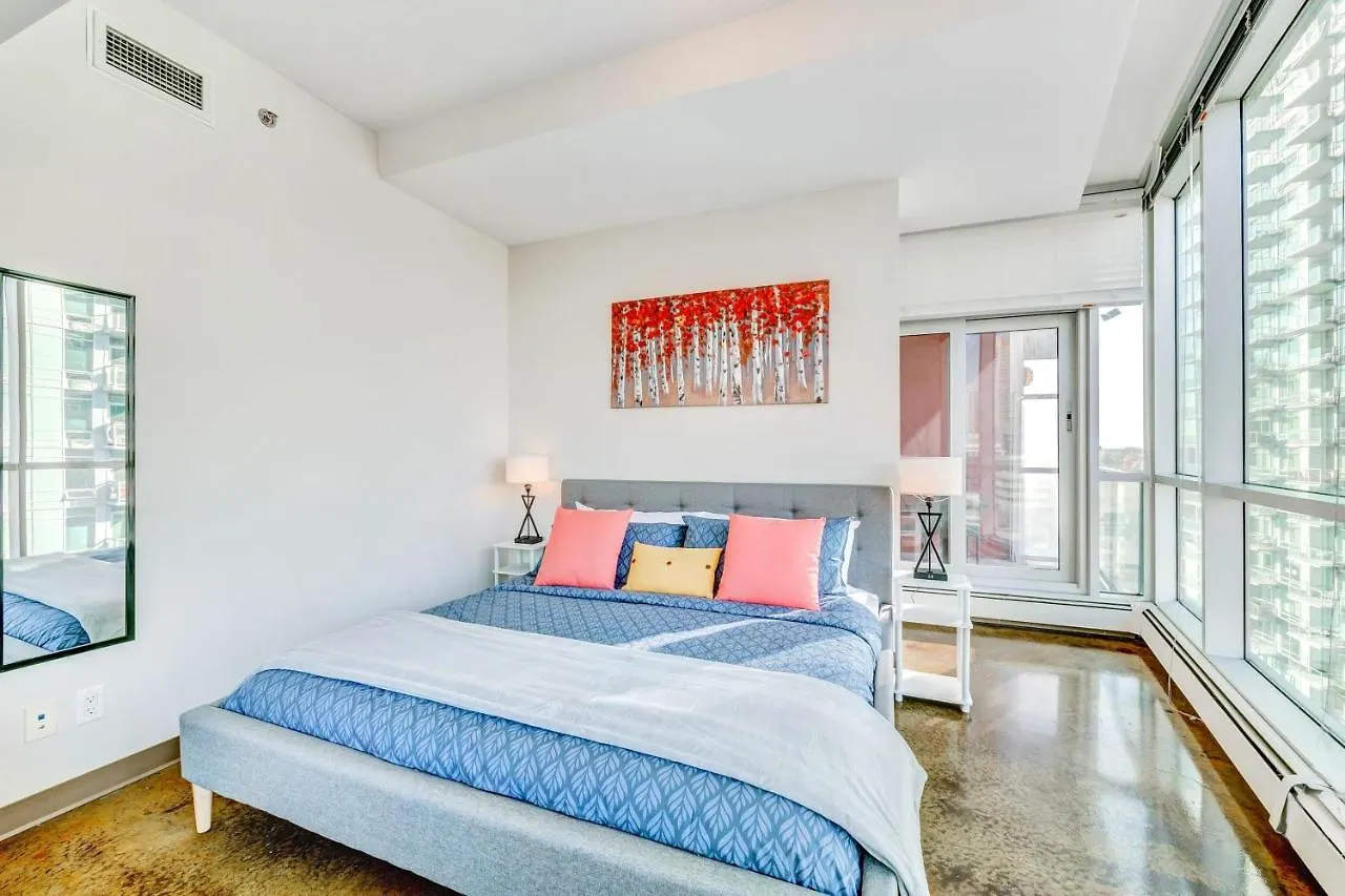 Modern 2Br Apt - Dt Calgary W City Views 0*,